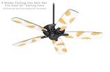 Oranges - Ceiling Fan Skin Kit fits most 52 inch fans (FAN and BLADES SOLD SEPARATELY)