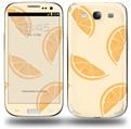 Oranges Orange - Decal Style Skin compatible with Samsung Galaxy S III S3