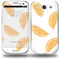 Oranges - Decal Style Skin compatible with Samsung Galaxy S III S3