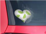 Limes - I Heart Love Car Window Decal 6.5 x 5.5 inches